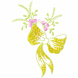 Flowers And Tree Embroidery Design 7 Flowers And Tree Embroidery Design 7